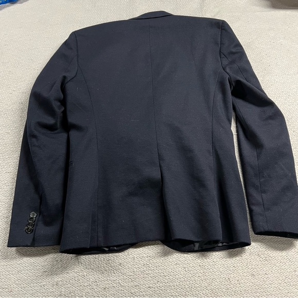 Zara Man Navy Blue STRETCH BLAZER Size Medium EUC - Picture 8 of 11